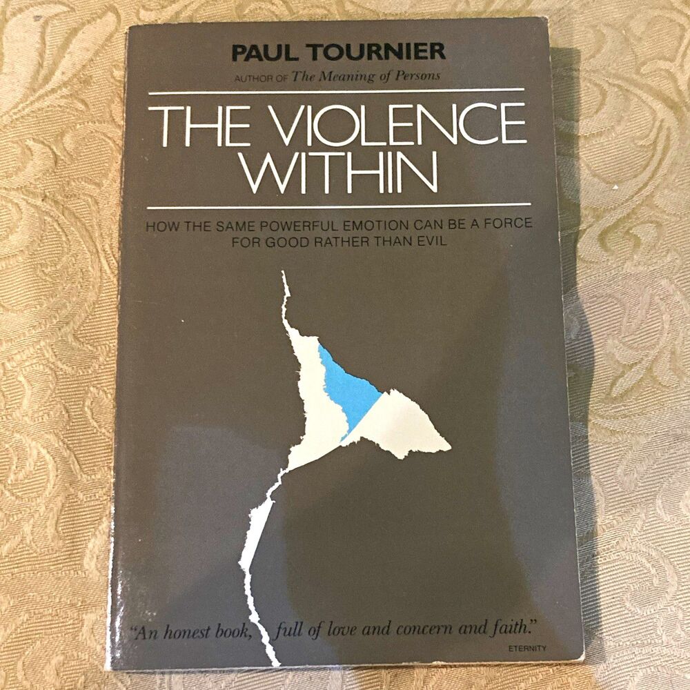 Paul Tournier The Violence Within Paperback English Nonfiction Book